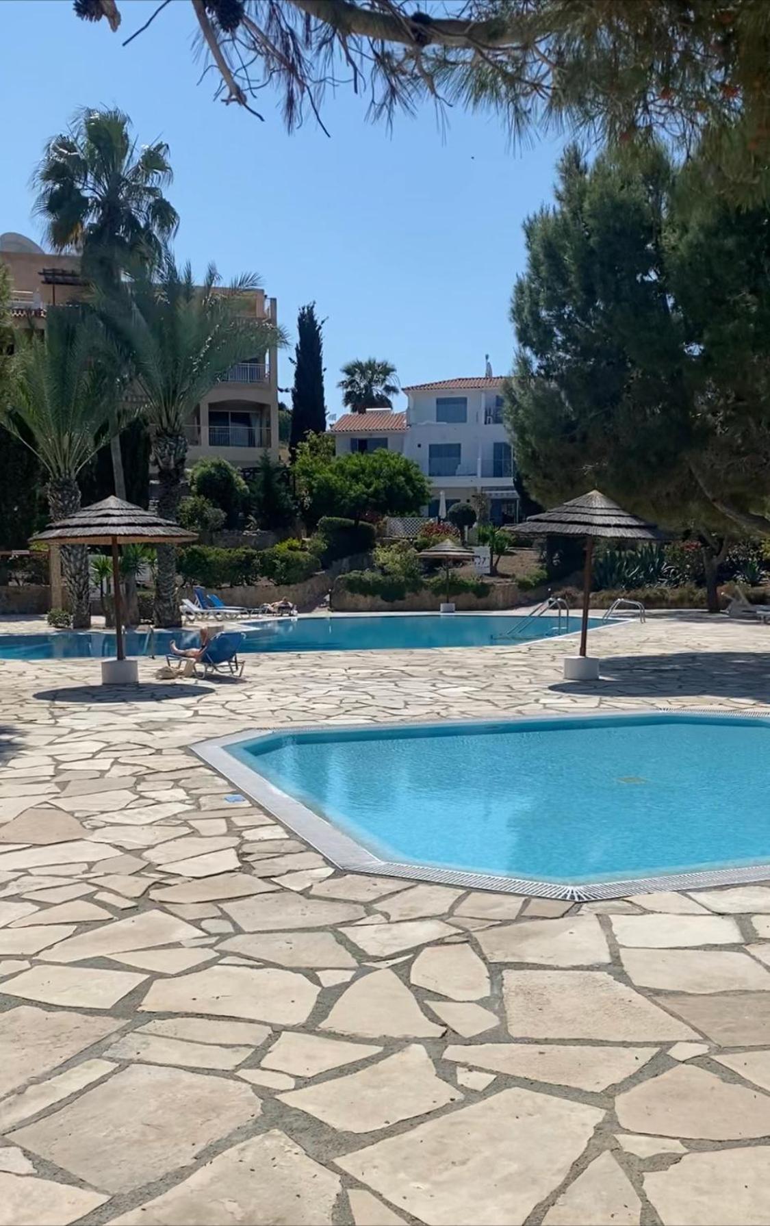 Newly Renovated- Regina Gardens 1, Venus Beach 500 M, Sea&Sunsets View, License Ooo7141 Paphos Bagian luar foto
